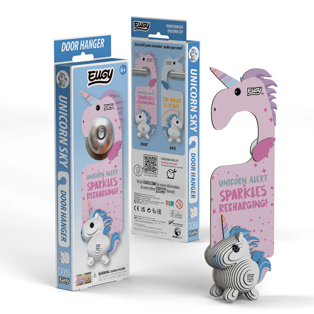 D069 Door Hanger Unicorn Sky - Image 5