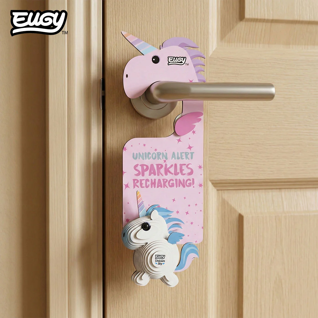 D069 Door Hanger Unicorn Sky - Image 7