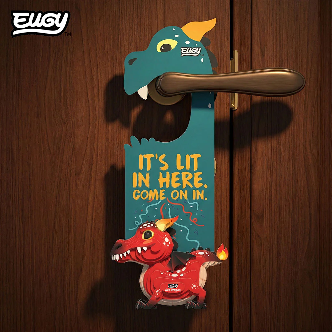 D085 Door Hanger Red Dragon - Image 7